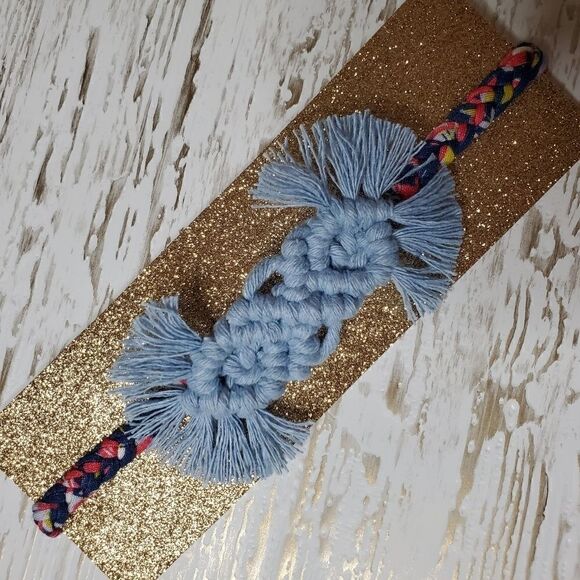 IVY MOUNTAIN CRAFTER Handmade Macrame Headband - Picture 1 of 3